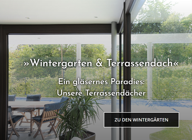 Wintergarten Terrassendach